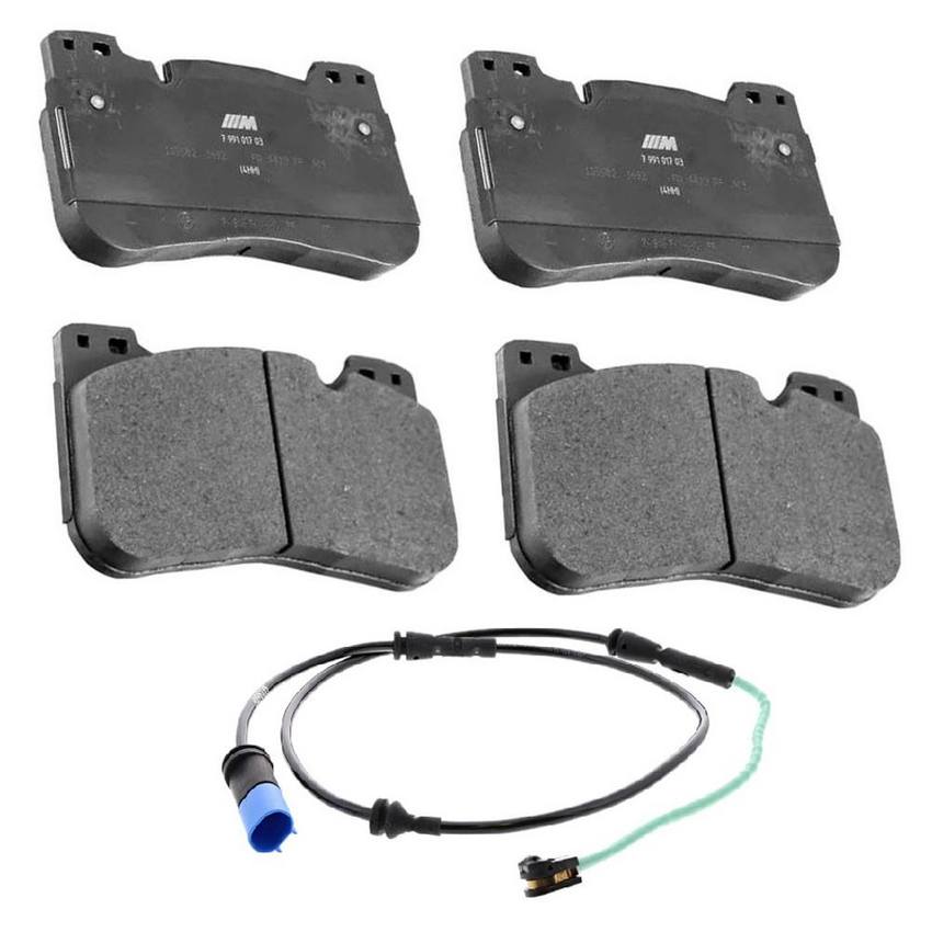 BMW Disc Brake Pad Set - Front (w/ Sensor)